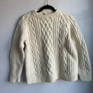 100% Wool Fisherman Sweater